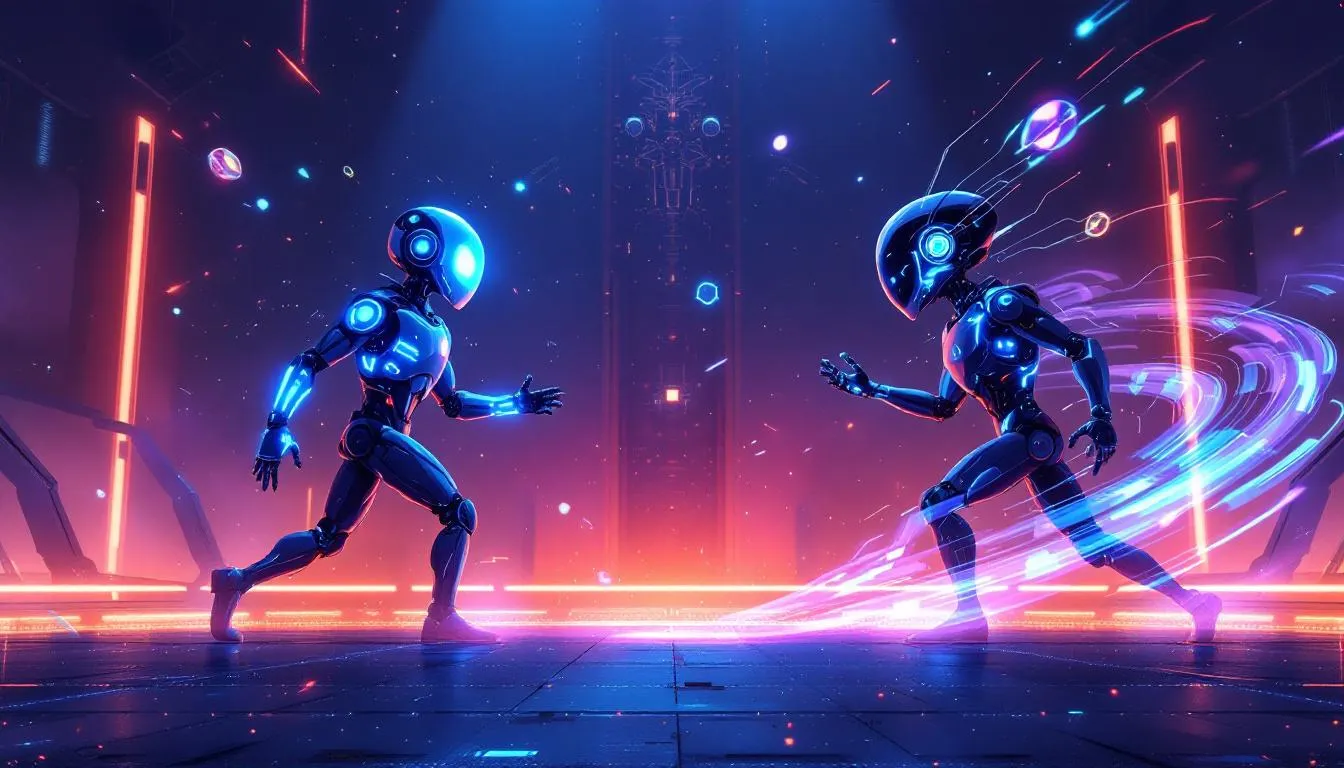 illustration of battle of llms