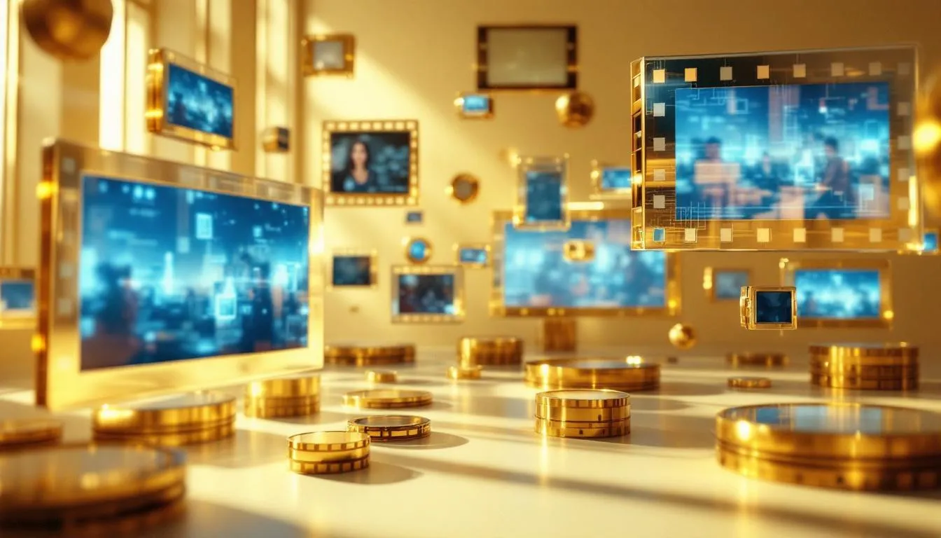 An illustration of AI video